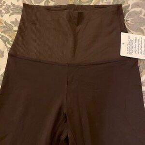 Lululemon align SHR Rib-Trim pant 28 espresso